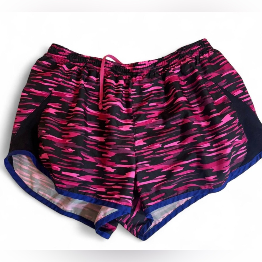 Nike Pink and Black Athletic Shorts